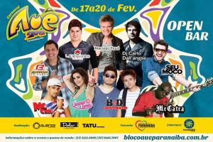 Shows para o Bloco Auê Paranaíba no Carnaíba 2012