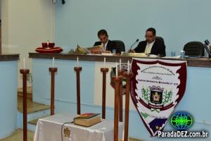 Demolay de Paranaíba se apresenta na Câmara Municipal