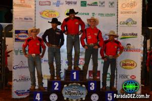 Magno Alves campeão rodeio na Expopar da etapa do Brahma Super Bull PBR