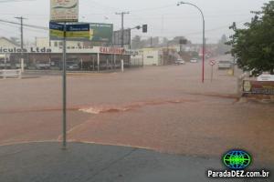 Chuvas de verão mais uma vez causam problemas em Paranaíba