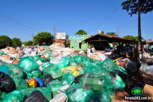 Cooperativa gera renda a partir da reciclagem de lixo