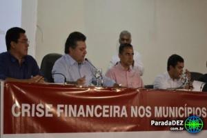 Encontro sobre a Crise financeira nos municípios