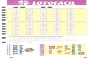 Lotofácil sai para Paranaíba