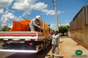 Prefeitura de Paranaíba recebe mudas de árvores da Enersul