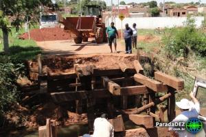 Prefeitura inicia construção da Ponte da Fipar