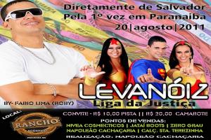 Levanóiz no Rancho Acústico dia 20 de Agosto