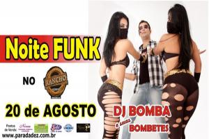 Noite Funk no Rancho Acústico neste final de semana