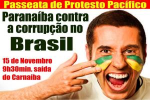 Passeata de Protesto Pacífico dia 15 de novembro