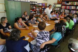 Secretaria de Educação discute merenda escolar